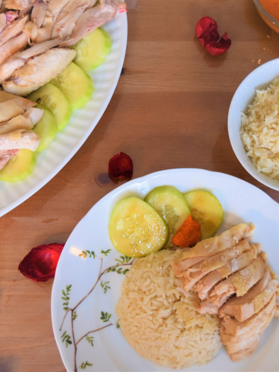 Steamed Chicken Rice